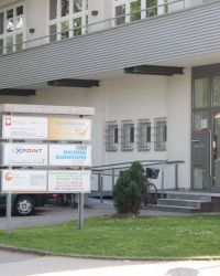 Außenansicht vor der Praxis der Heilpraktikerin Gladitsch in Ettlingen